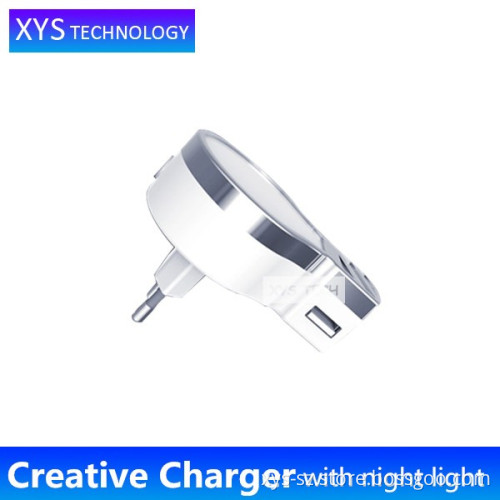 2016 New Product DIY Creative Small Bulb Design USB Travel Charger, QC2.0 Fast Charge Lamp Bulb Night Light USB Travel Charger/